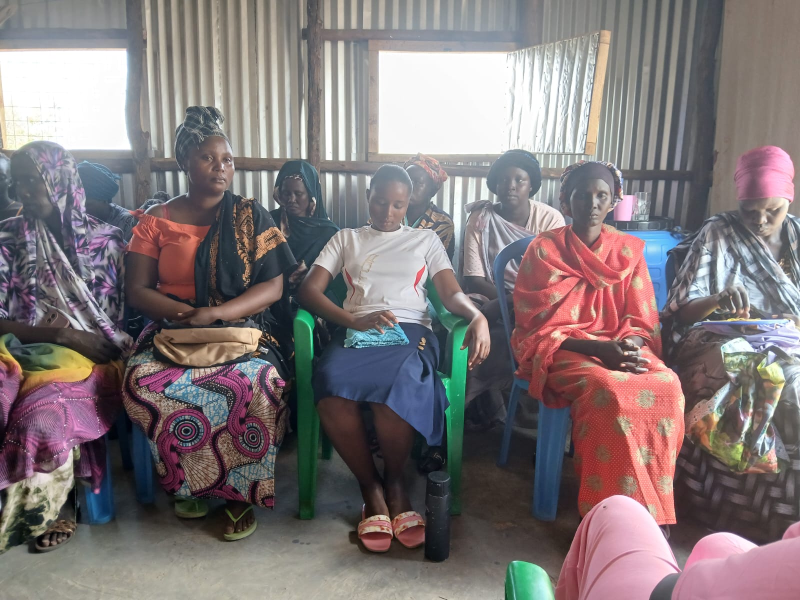 Community savings group meeting