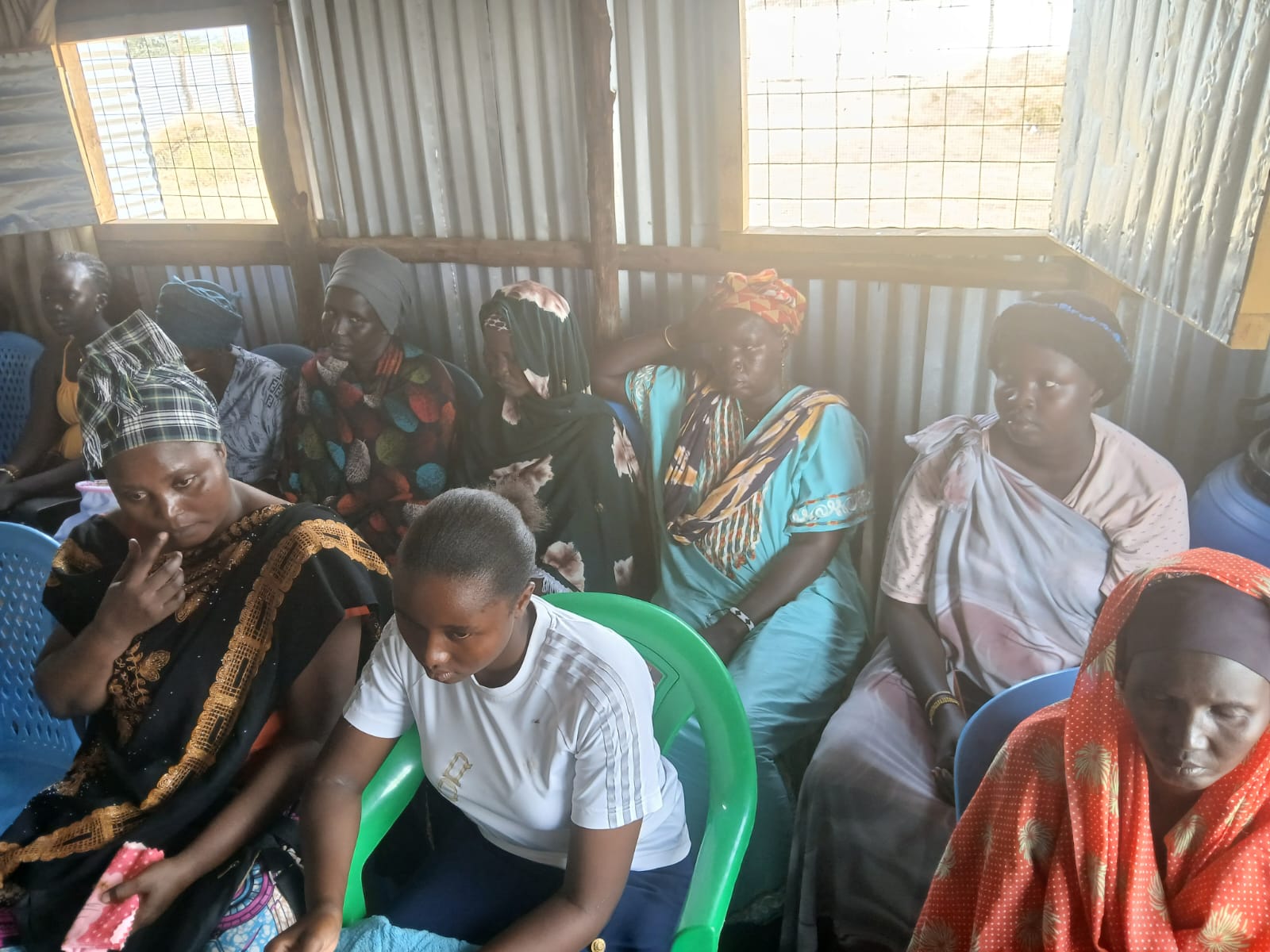 Community savings group meeting